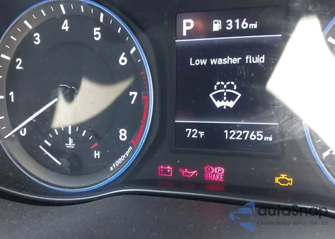 2019 Hyundai Kona Se из США, поврежденный, VIN KM8K1CAA2KU367455